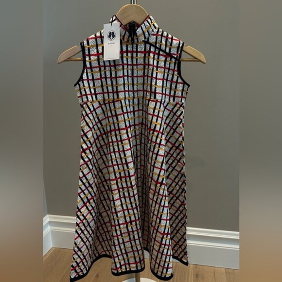 Redfish Kids Cotton Dress – Red/Yellow Print | Size 8 (BNWT) - Picture 1 of 6